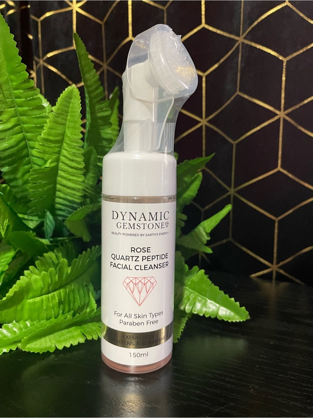 Dynamic Gemstone - Rose Quartz Peptide Facial Cleanser